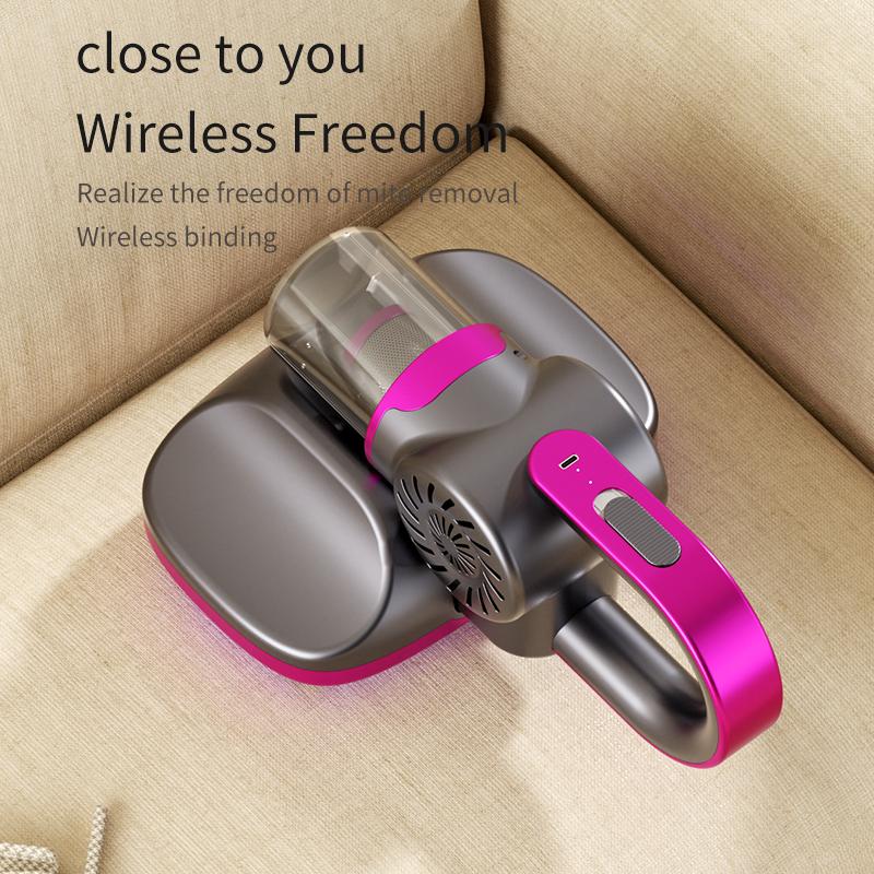 Kabelloser Handstaubsauger 5-in-1 Milbenentferner für Zuhause Bett Matratze Sofa Teppich Tiefenreinigungsroboter für Milben
