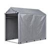 100x187x160cm Bicycle Garage, Waterproof Outdoor Bicycle Shed with Steel Frame & UV Protection – For Bicycle, Motorcycle, Scooter, Garden Tools