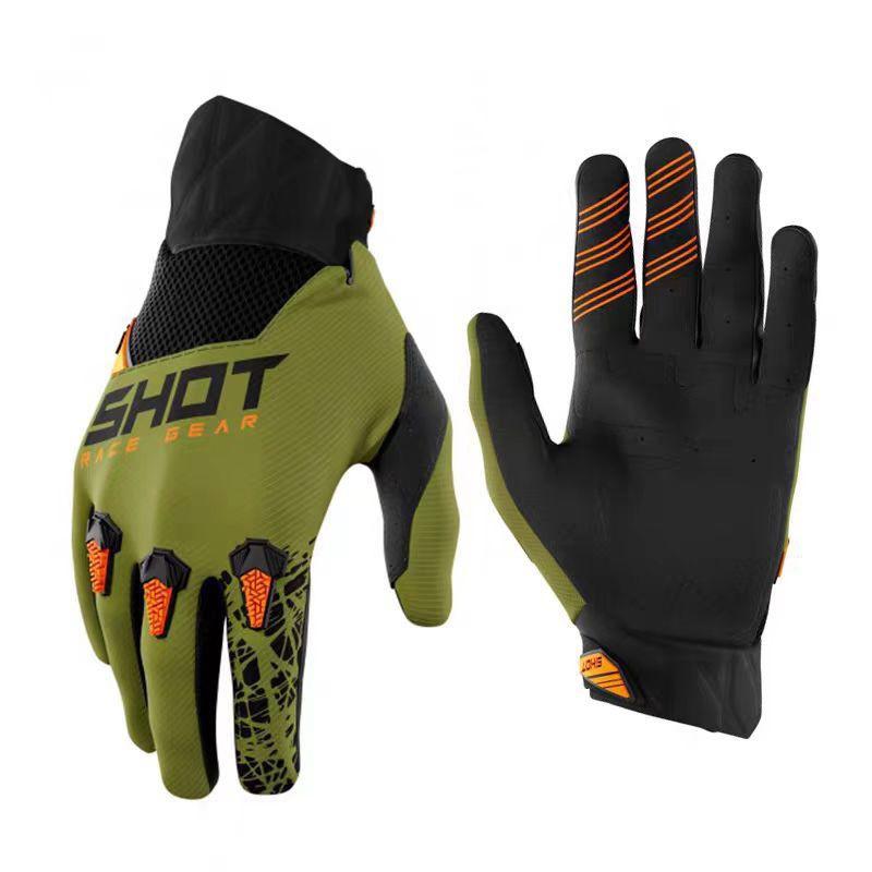 26 F Motorcycle Cycling Gloves Mountain Bike Long Finger Wear Resistant Outdoor Sports Men Women