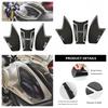 350AC Motorcycle 3D Carbon Fiber Anti Slip Fuel Tank Pad Protector Side Knee Grip Sticker Pads For Loncin Voge 350AC 350 AC