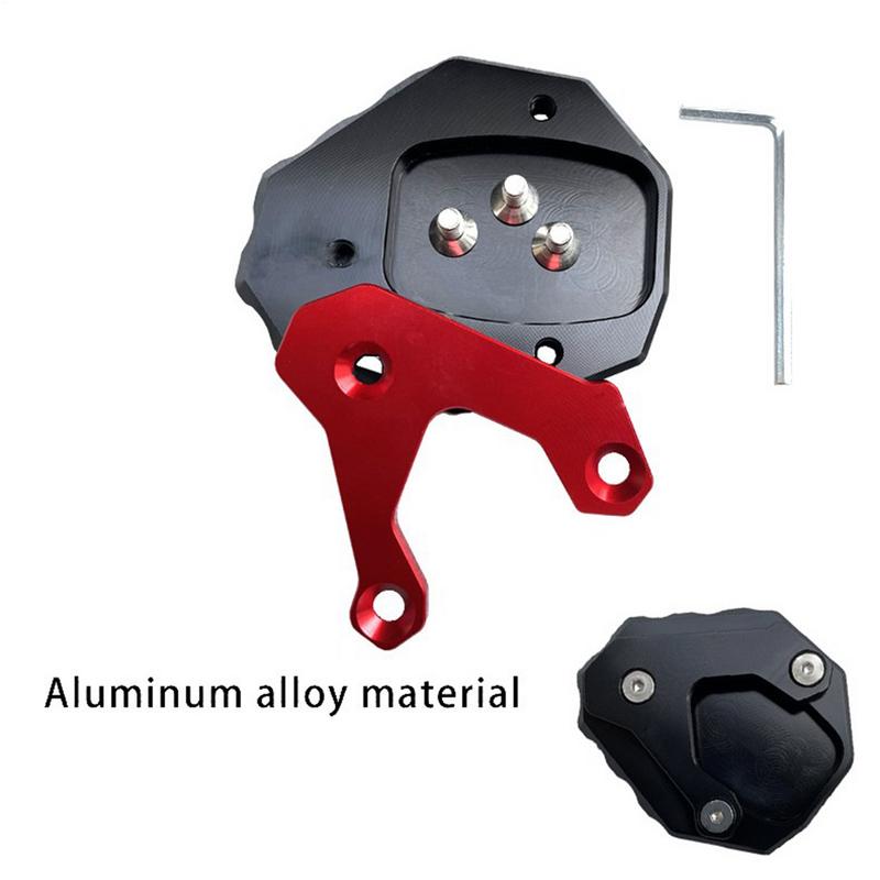 Seitenständer-Pad Zubehör für Motorräder Anti-Rutsch-Halterung Ständer Seitenstütze Zubehör für Garage Gras Fahrräder Parken