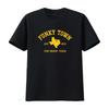 FUNKY TOWN Fort Worth TX Athletic Design T Shirt vintage Washed graphic Top For Everyday Wear fashion Comfortable Soft Stylish