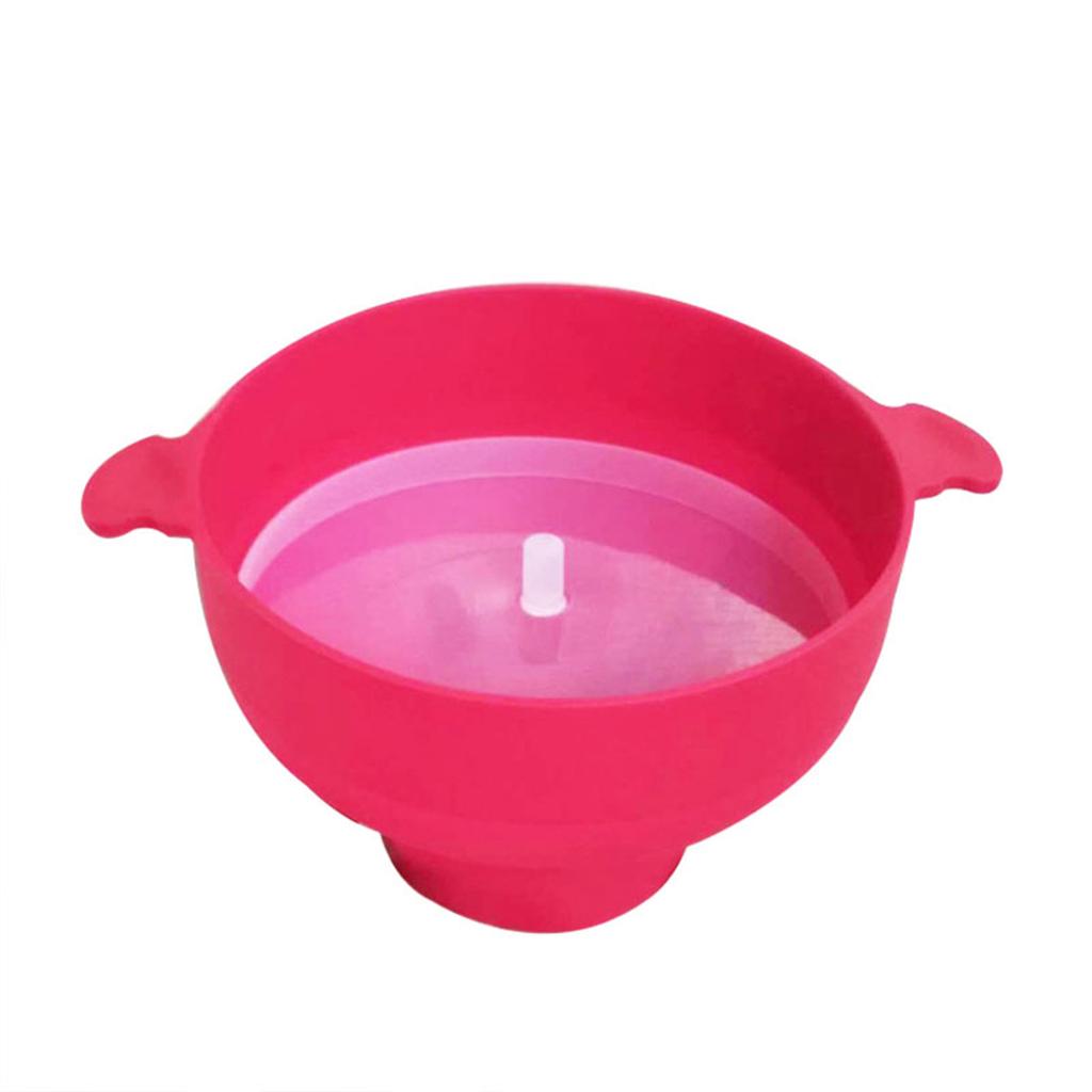 Mikrowellen-Silikon-Popcorn-Faltbare Heißluft-Mikrowellen-Popcornschüssel BPA-frei Spülmaschinenfest Für Zuhause