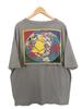 Vintage 90s Umbro Global Psychedelic Artwork T Shirt / Umbro Sport Tee Size XXL