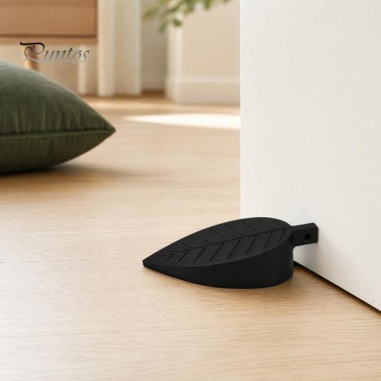 Anti-slip Door Wedge Seam Stopper, Leaf Shape Anti-Pinch Doorstop, Protective Anti-pinch Stopper for Children, Strong Anti-Slip Grip Child Safety