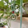 Traditional Chinese Character Good Luck Pendant Necklace Adjustable Rope Peace Buckle Pendant Clavicle Chain Jewelry