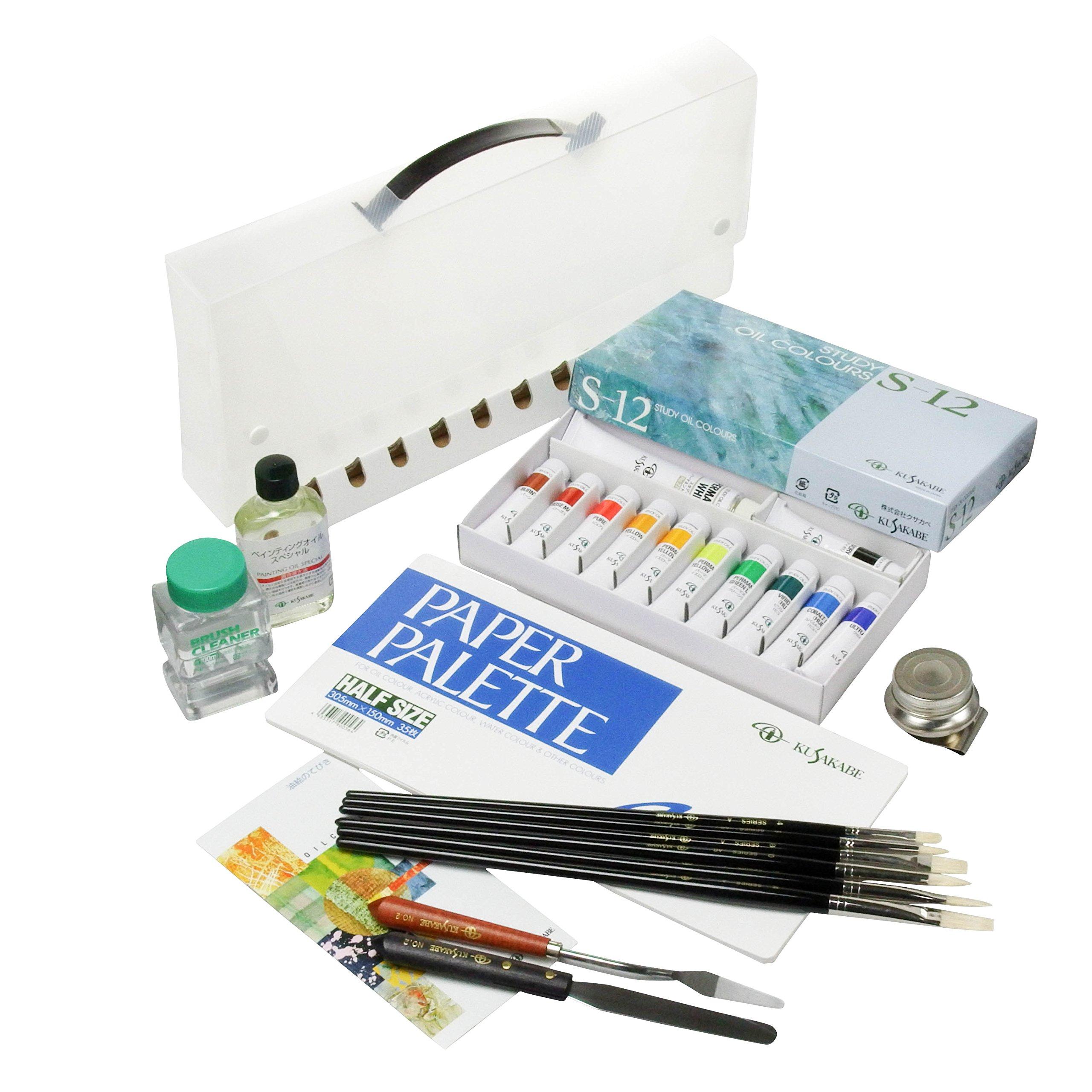 

KUSAKABE Oil Paint Stripe Clear Box Set 4 20ml No. (No. 6)
