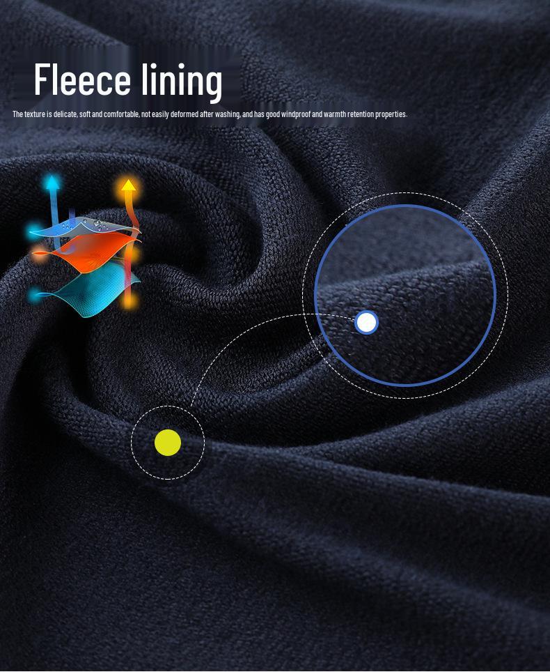 Men’s Quick-Dry Hooded Fleece Jacket for Running and Fitness