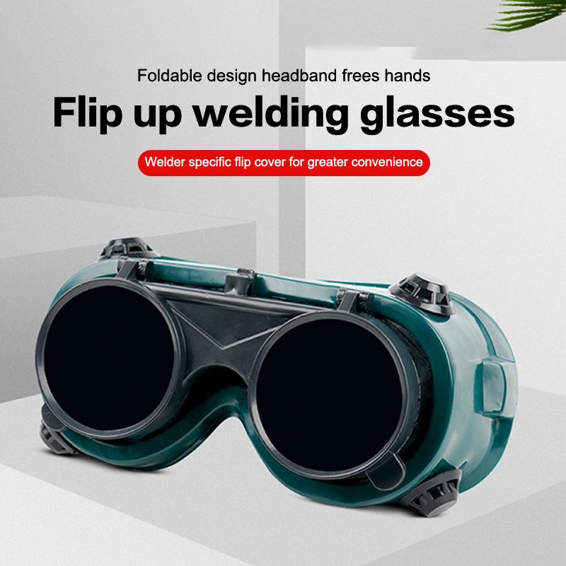 Protective Eyewear Protective Eyewear Anti-Impact Eyewear Welder'S Welding Dustproof Eyewear Goggles