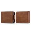 Luxus Leder Wallet Hülle für Samsung Galaxy Z Flip 7 fe 6 5 4 3 Flip7 Flip6 5G Handyhülle mit Kartenhalter RFID-Blockierung