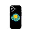 For Apple iPhone 17 16 15 11 Pro XS Max XR 6 7 8 Plus + SE 2020 5 16E Phone Cover Case Kazakhstan Flag