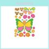Colorful Butterfly Kids Cartoon Parent-child Interactive Puzzle Diy Face Stickers