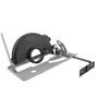 Angle Grinder Holder Cutting Machine Slotting Base 45 degrees  Adjustable Angle Grinder Dust Cover Woodworking Table