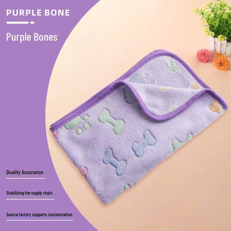 Winter Warm Pet Bed: Dog & Cat Sleeping Mat Blanket