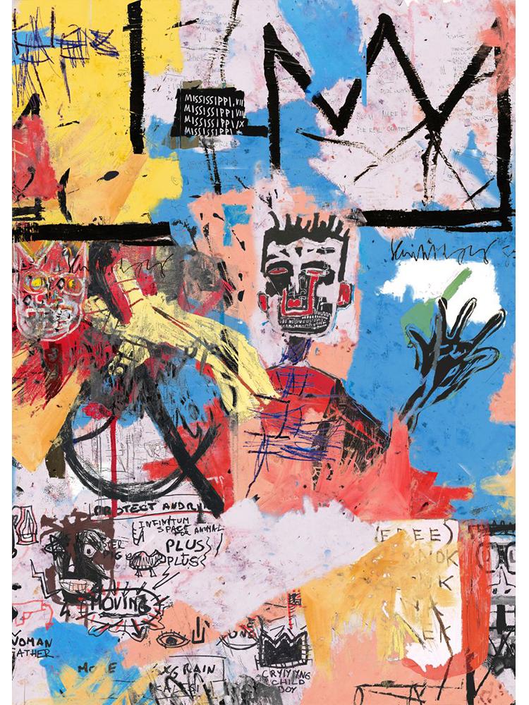 Abstract Style Painting Poster Canvas Painting Vintage Wall Art Picture For Modern Family Bedroom Decoration