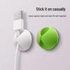 Desktop Cable Organizer: Samoprzylepny klips do organizacji przewodów i danych