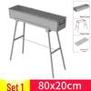 Large Portable Folding Outdoor BBQ Grill