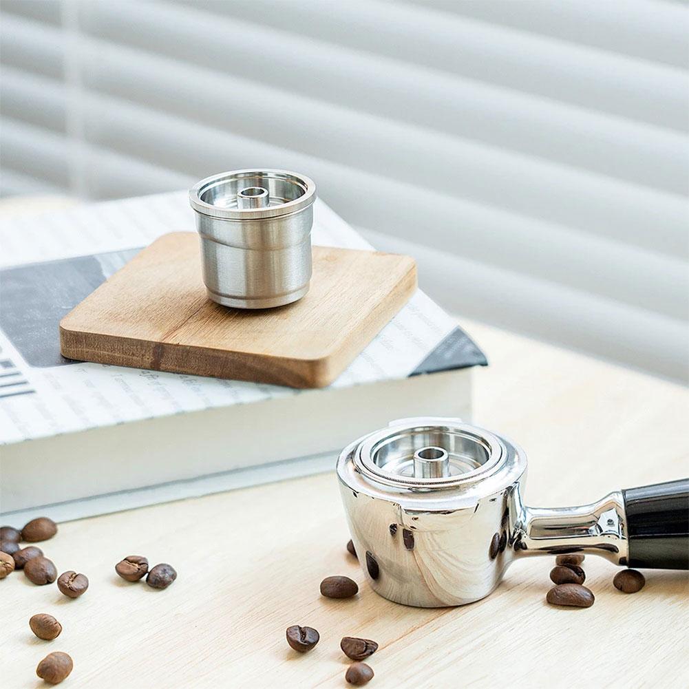 Stainless Steel Reusable Coffee Capsule Refillable Coffee Pods Espresso Coffee Filter Pod for Illy X7/Illy Y3/Illy Y5 Machine