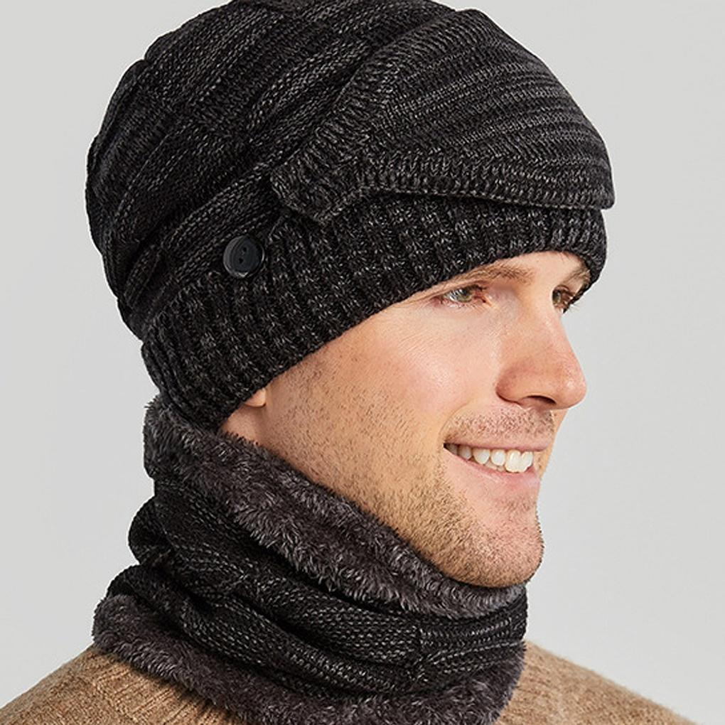 Winter Cold Weather Gear Neck Warmer, Muffler, Beanie Hat Set, Mask