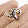 Angel Aura Quartz Ring, Dainty Ring, Handmade Ring, 925 Sterling Silver Ring, Marquise Quartz Ring, Birthday Gift