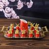 Changqi Chinesisches Tierkreiszeichen Baijiu Tassen- und Karaffen-Set