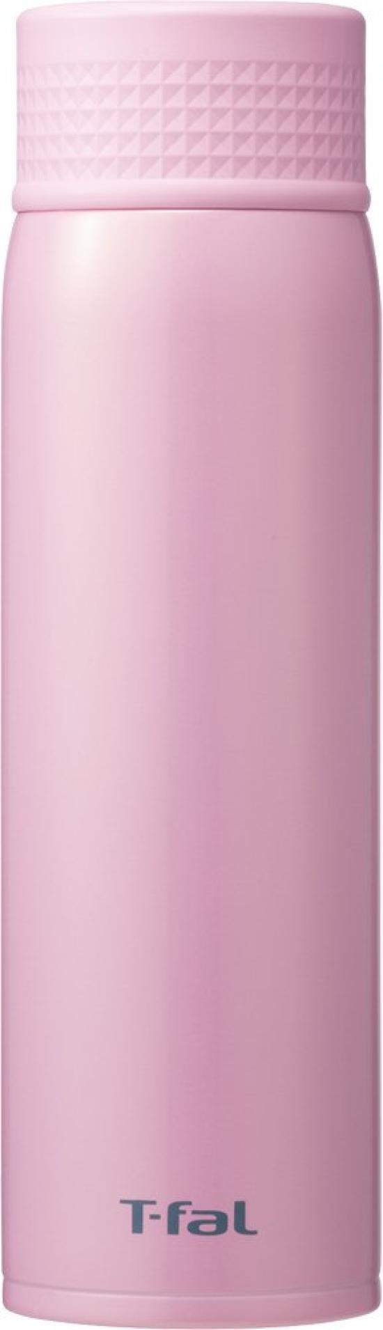

T-fal Petit Rose 500ml Stainless Steel Water Bottle, Clean Mug, Lightweight, Ag+ Finish