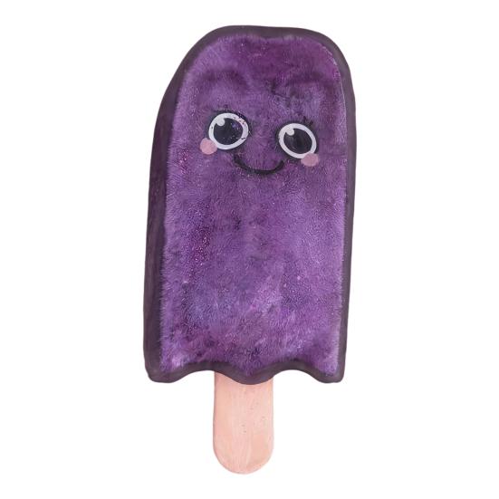 

1/4Pcs Glitter Ice Cream Squeeze Toy Transparent Cartoon Ice Stick Stress Relief Sensory Toy Anxiety Relieving Slow Rising Sugar Ball Hand