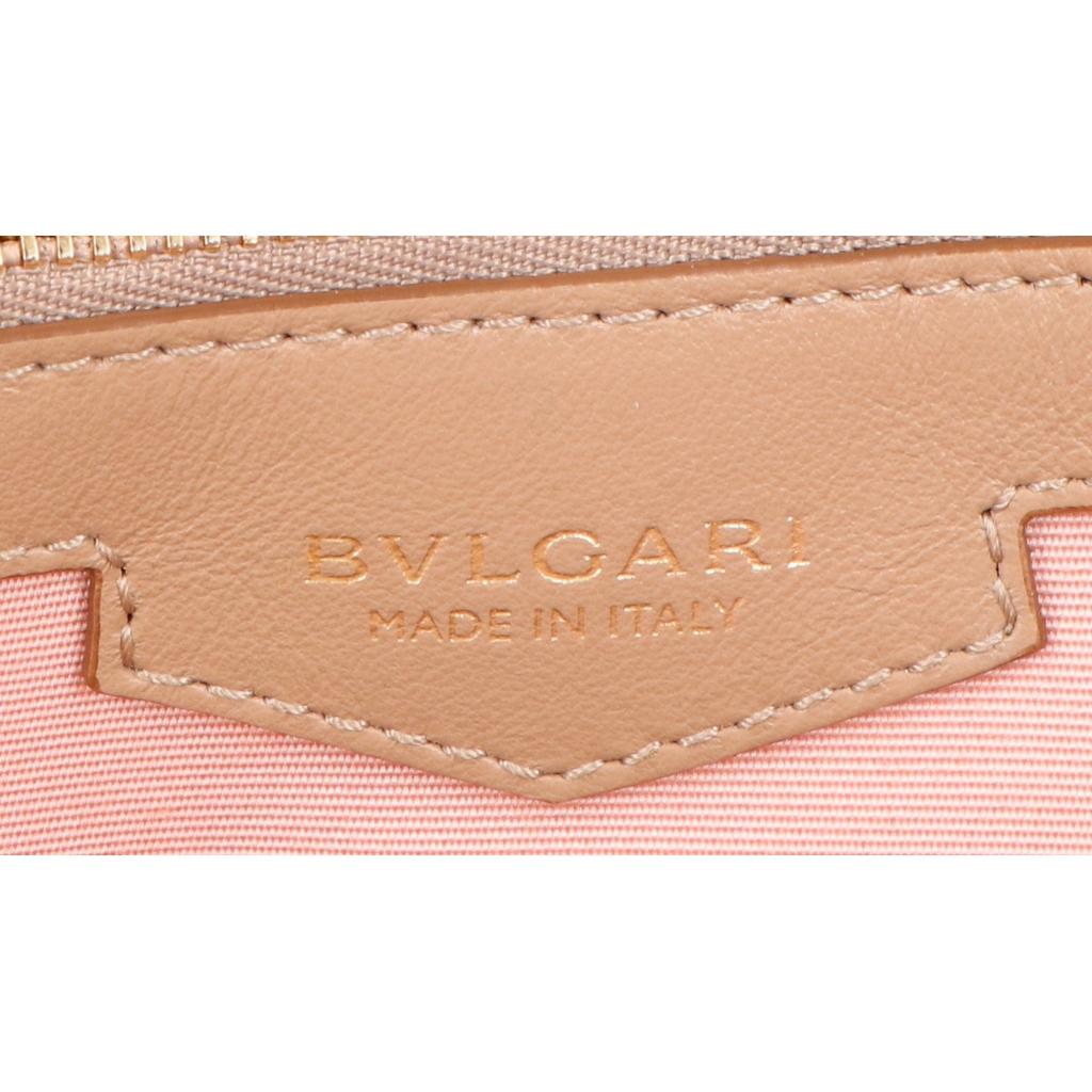 Bvlgari Japan-exclusive Color Bvlgari Logo 2-way Shoulder Bag Handbag Taupe QuartzUsed