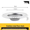 Stainless Steel Anti-Clog & Odor Floor Drain Cover for Bathroom, Kitchen & Toilet Sinks