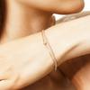 14k Diamond Essential Bezel Bracelet (14k Gold) #LCB03