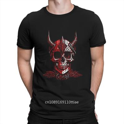 Off To Valhalla Unique TShirt Skull Casual T Shirt Summer Unisex T-Shirt For Men Women