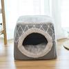 (SU)Hundehaus Haustier Hund Kaschmirhaus Kariertes Katzenhaus Diamantenhaus Haustierbedarf