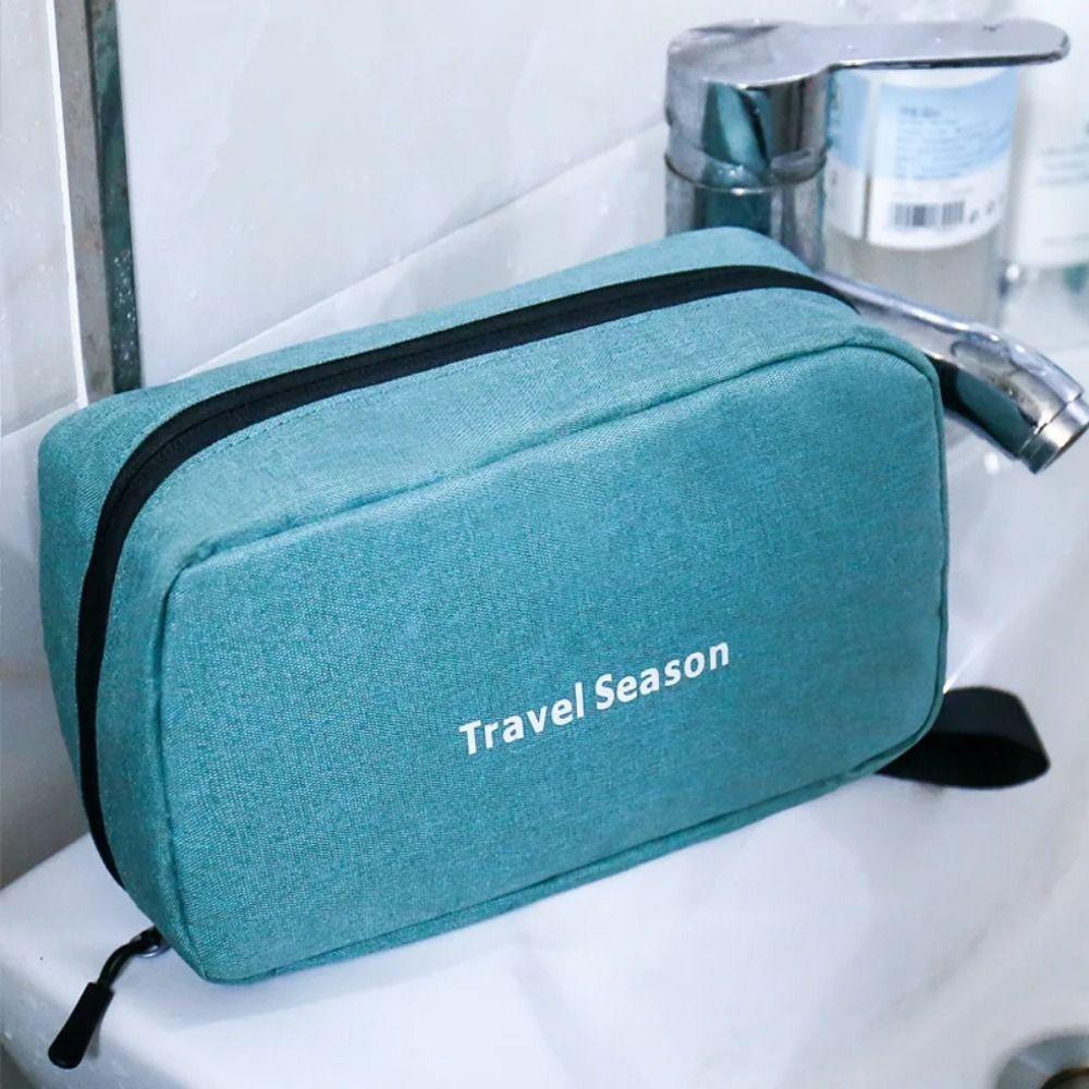 Foldable Hanging Toiletry Bag Large Capacity Travel Cosmetic Bag Washbag Men Makeup Case  Bathroom