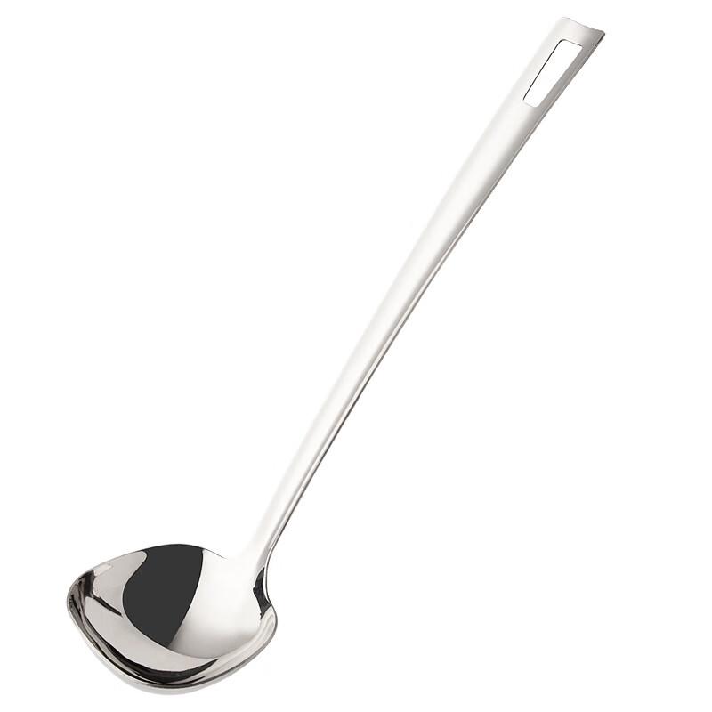 ZISIZ Stainless Steel Soup Spoon & Skimmer Set