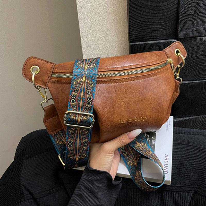 

Small bag women s new retro women s crossbody dumpling bag texture versatile single shoulder diagonal span bag коричневий