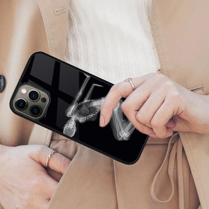 Skeleton X-Ray Magnetic Phone Case For APPLE iPhone 17 Air 16 14 13 12 Pro Max 15 Plus Wireless Charge With MagSafe Cover