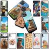 Cartoon Capybaras Phone Cover Soft Case for Motorola Moto G86 G57 E14 E15 G14 G34 G35 G84 G24 A54 G15 Power E22 Casing