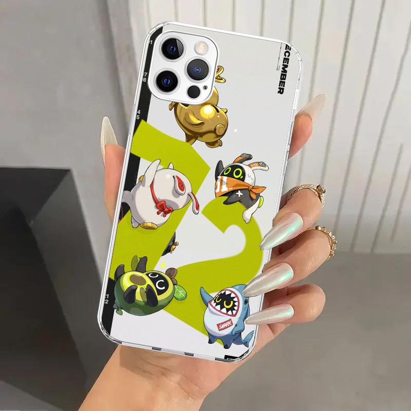 

Zenless Zone Zero ZZZ Чехол для телефона Bangboo для Iphone 17 Air 16 15 Plus 14 13 Mini 12 11 Pro Max 16E 7 8 SE 2020 Мягкий Funda с принтом iPhone 13