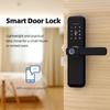 WiFi Smart Handle Door Lock with Keys Work with Smart Life APP Encryption Core Cylinder Intelligent Security Lock