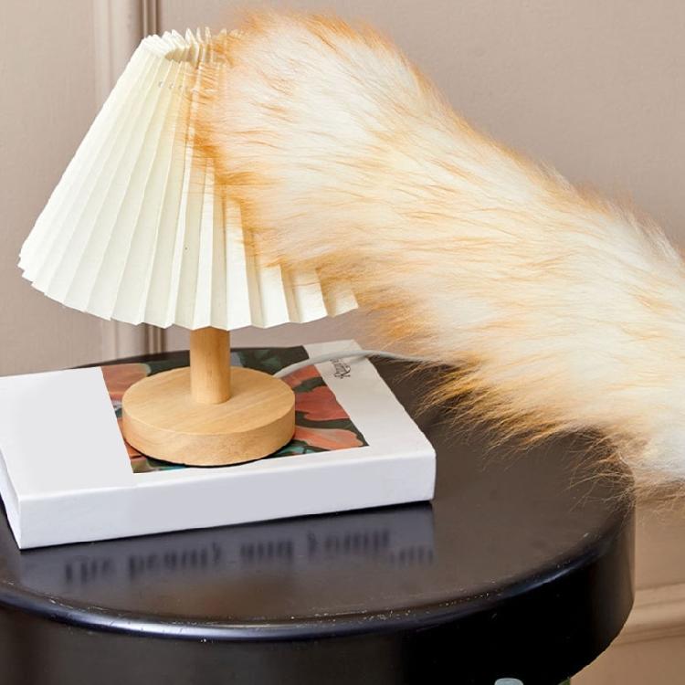 Wiederverwendbarer Reinigungsstaubwedel aus Wollfaser mit Bambusgriff für Haushalt, Büro, Fahrzeugpflege und Geräteentstaubung