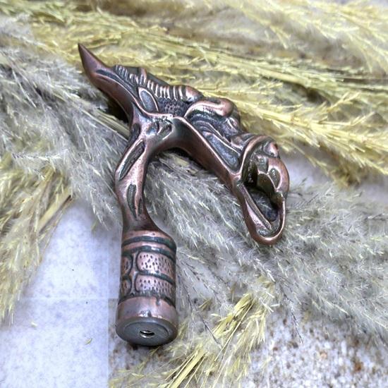 91.44 cm Walking Cane with Solid Brass Dragon Head Walking Stick Brass Walking Stick, Toscano walking stick Men and Women