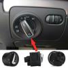 Car Headlight Control Switch Knob Car Accessorie For VW Golf 5 6 GTI Mk5 Mk6 Jetta 5 6 Passat B6 Touran Tiguan 5ND941431A
