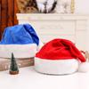 Chapeau de Père Noël de Noël Pour Adultes et Enfants Unisexe Velours Douillet Peluche Rouge Chapeaux de Noël Nouvel An Fournitures de Fête