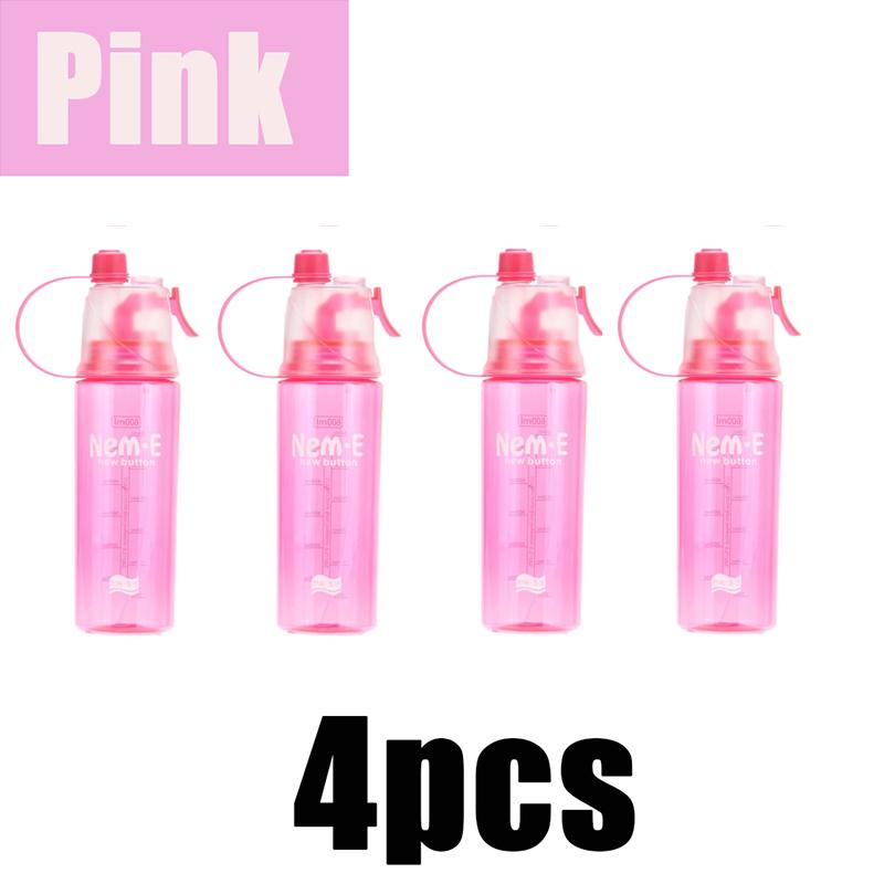 1/1/1pcs 611ml Sports Water Bottle Can Drink Spray Water Bottle Portable Leakproof For Travel Climbing Outdoor Gym Sport Bottles