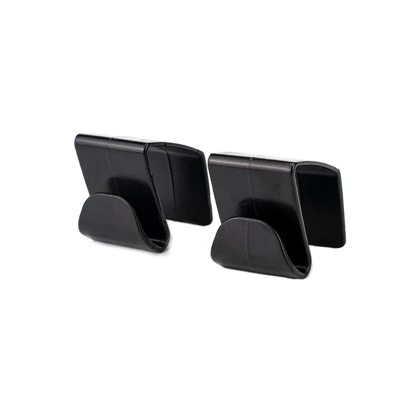 1 Paar Universal-Handschuhfach-Hakenhalter für das Auto vorne, kompatibel mit Tesla Model 3 Y, Anti-Schwing-Taschenhalter, Regenschirm-Zubehör