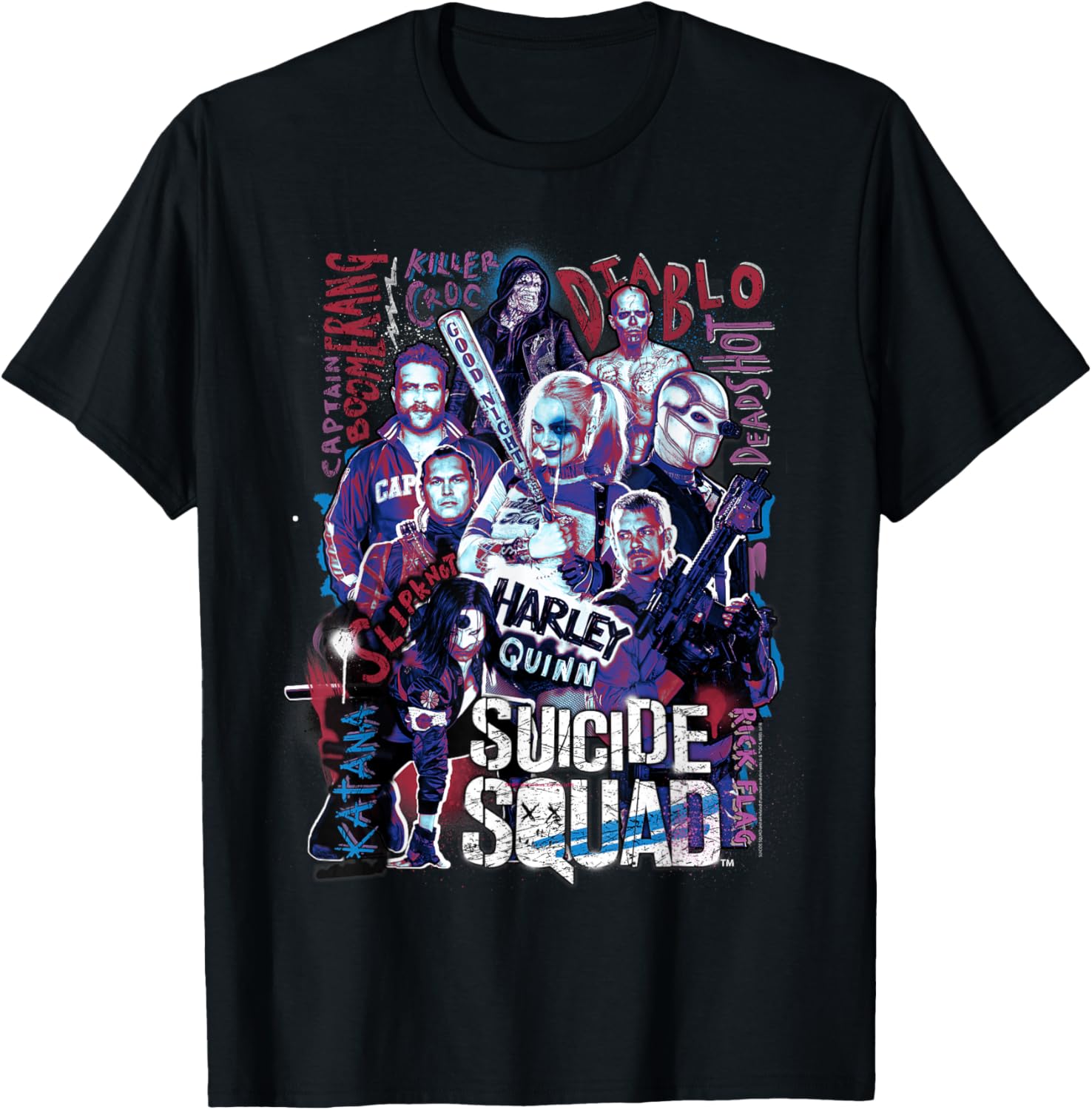Suicide Squad Group T-Shirt S