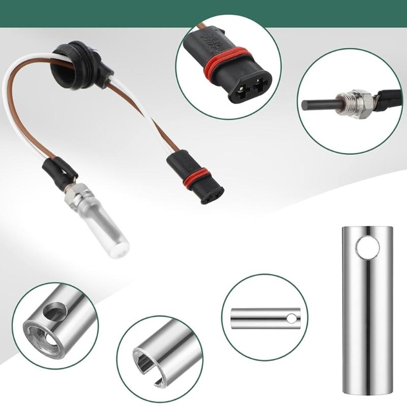 Ceramic Glow Plug Accessory For 2KW Diesels Heaters Offering 6000 Hours Life For Enhancing Performances In Cold Climates