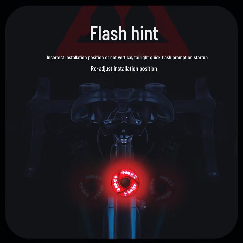 Shenhuo BTL02 Akumulatorowa lampka tylna rowerowa