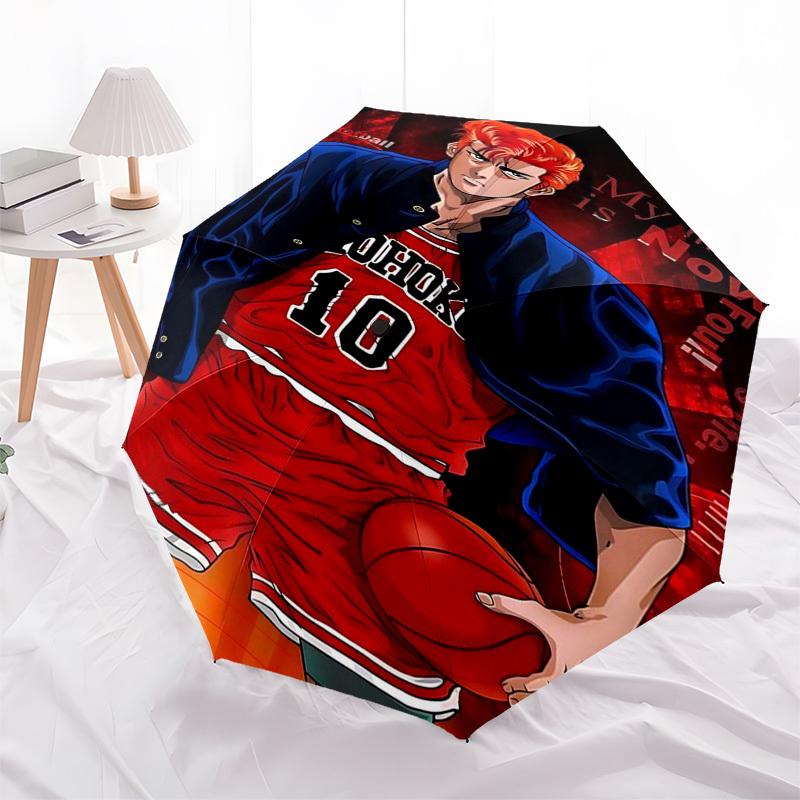 

1pc JAPAN ANIME My Most is Now Foul! Umbrella - Automatic Open/Closed, Portable 3-Fold Design, 8-Bone Iron Frame, Outdoor Umbrella, Perfect Gift for F