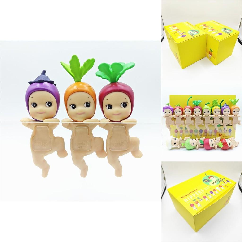 Entzückende PVC-Engelfiguren in Blindbox Fruchtlese Kollektion Geburtstagsgeschenk